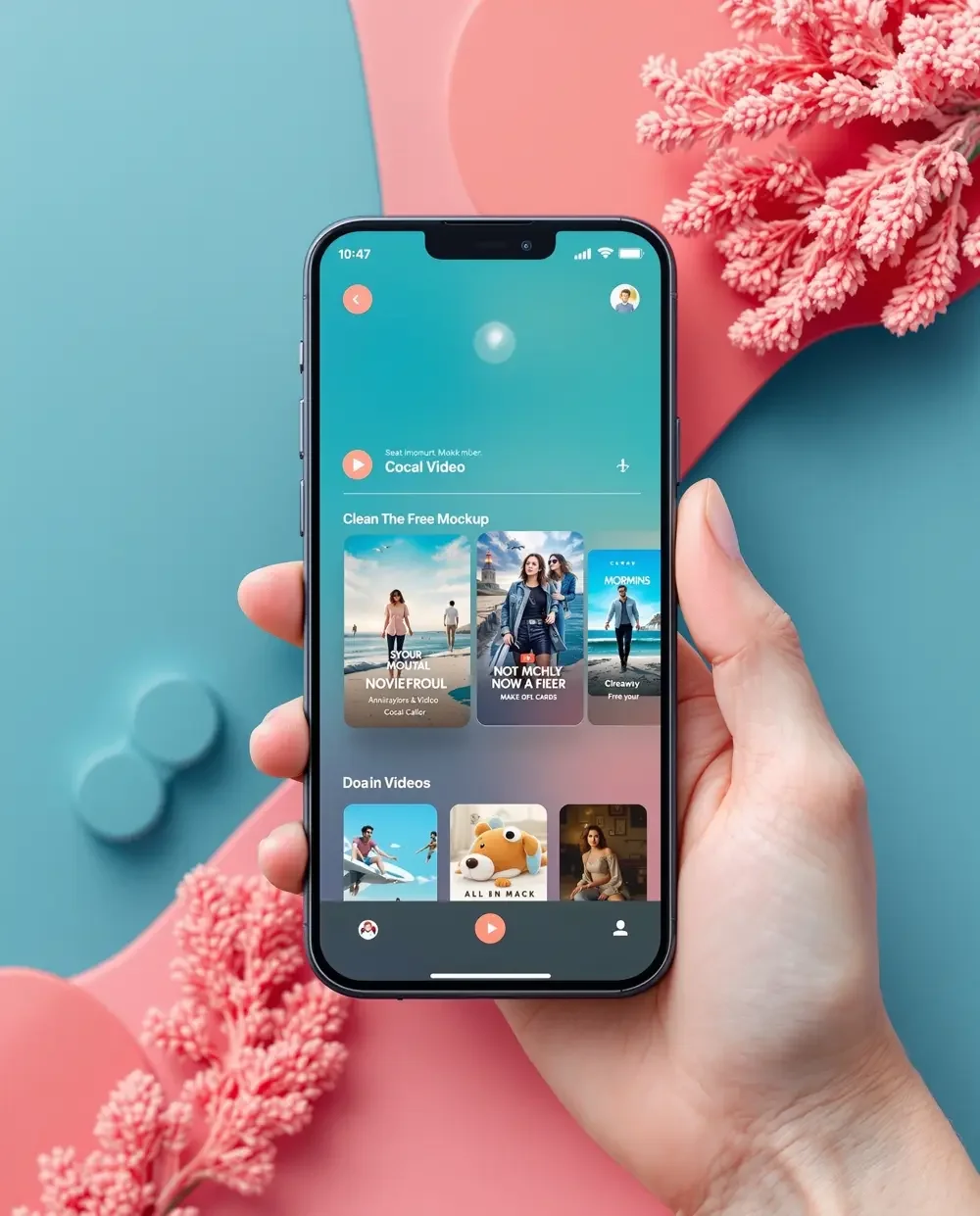 泡泡影视 APP 界面预览